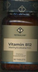 Витамин В12 Метилкобаламин Тетралаб 4.5 мкг табл x90