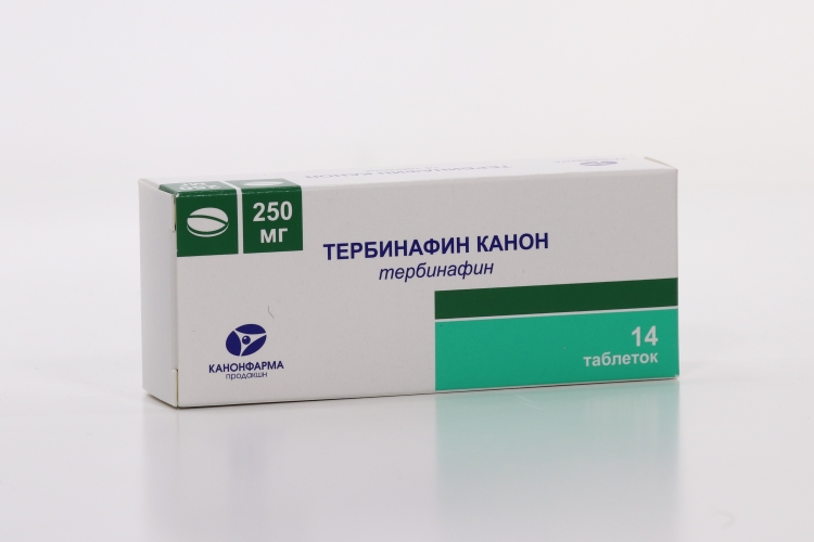 Тербинафин Канон табл 250 мг x14