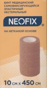 Бинт Неофикс медицин самофикс эластичн (когезив) 10 см х 4.5 м x1