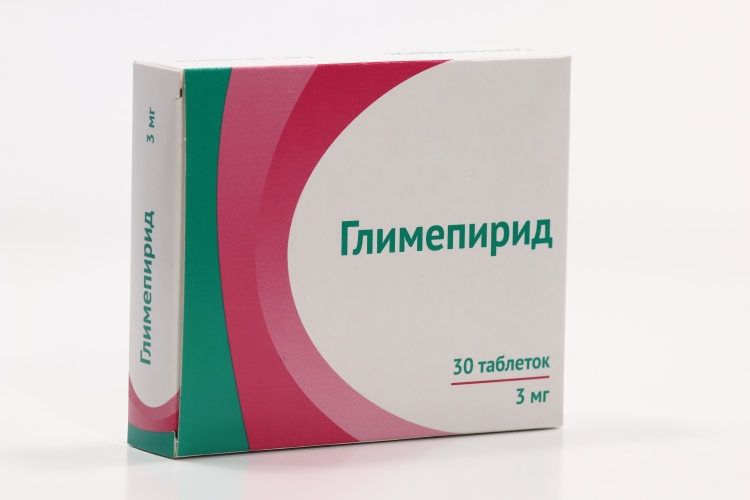 Глимепирид табл 3 мг x30