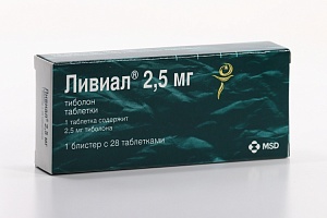 Ливиал табл 2.5 мг кор x28
