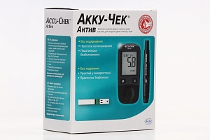 Глюкометр Акку-Чек Актив (система д/опр сахара в крови) х1