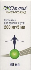 Экофурил сусп вн прим 200 мг/5 мл 90 мл x1