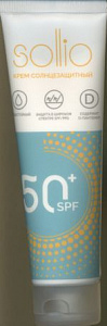 Крем Соллио солнцезащитный SPF50 100 мл x1