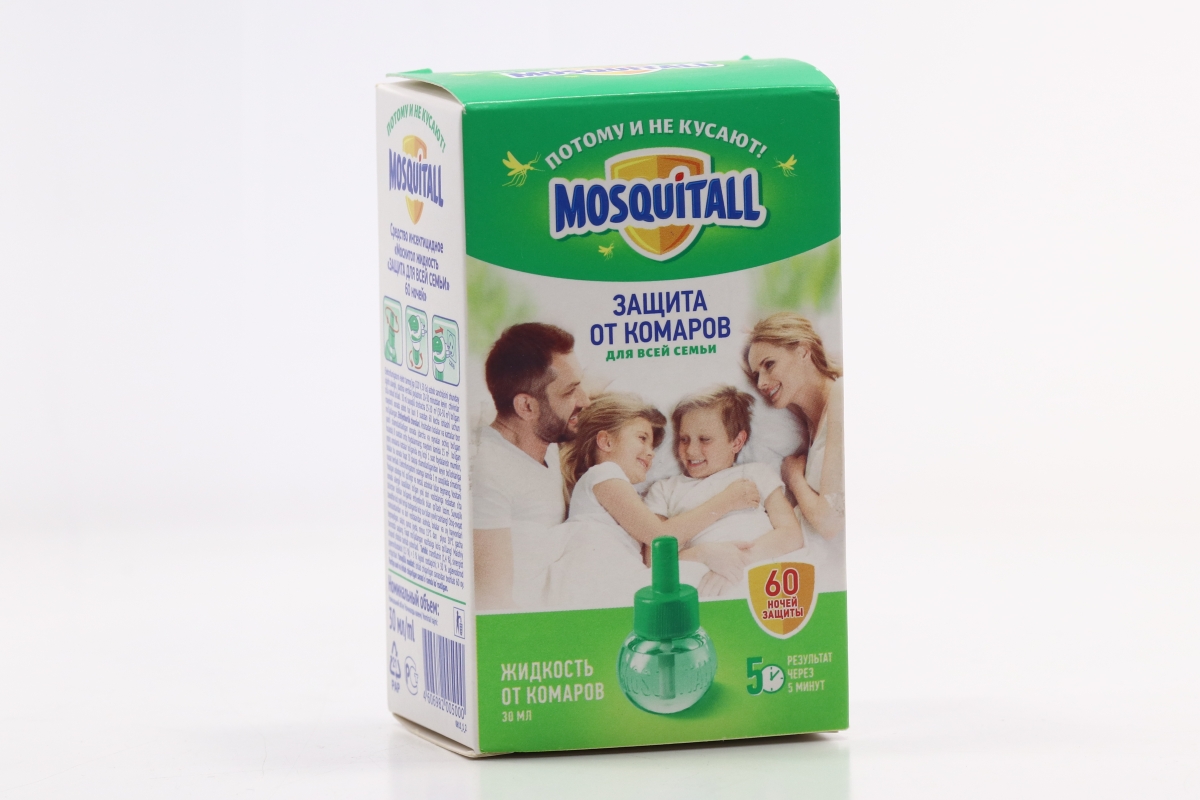 Жидкость Москитол Защита д/всей семьи от комаров д/фумиг 60 ночей x1