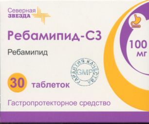 Ребамипид-СЗ табл п о пленочн 100 мг x30