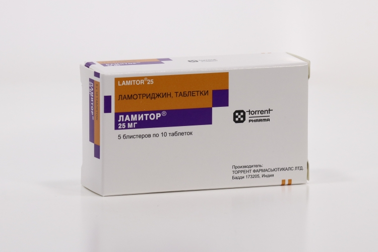 Ламитор табл 25 мг x50