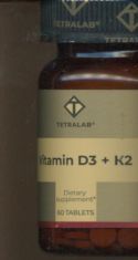Витамин Д3+К2 Тетралаб табл п о x60