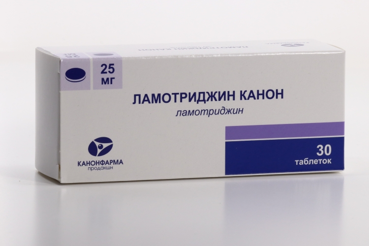 Ламотриджин Канон табл 25 мг x30