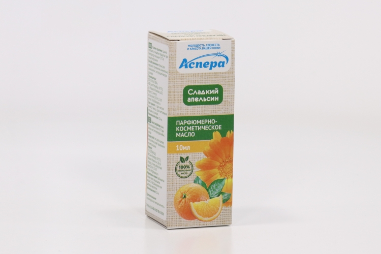 Масло  Апельсин Аспера сладкий парфюмерно-косметич 10 мл x1