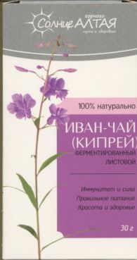 Иван-чай Солнце Алтая ферментированный листовой 30 г x1