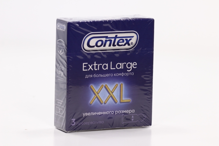 Презервативы Контекс XXL (экстра ладж) х3