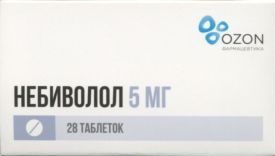 Небиволол табл 5 мг x28